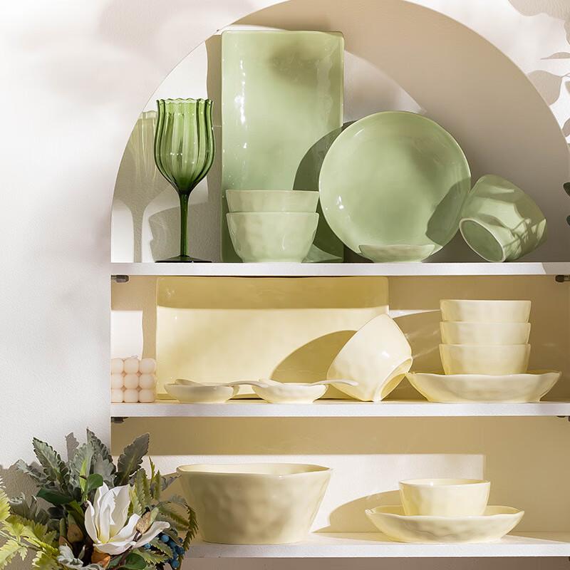 ZISIZ High-Foot Ceramic Dining Bowl