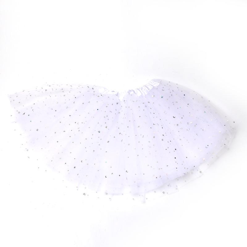 Dívčí nadývaná tutu sukně - Princeznovská třívrstvá baletní sukně pro děti