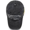 Washed Denim Vintage Hat Men Trendy Embroidered Letter Baseball Cap Women Fashion Casual Sunshade Duckbill Cap