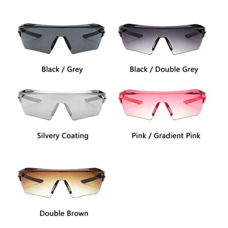 New Fashion Punk Women's Outdoor Cycling Sunglasses Simple Men and Women's Summer Sun Shading Sports Sun Glasses Gradient Shades