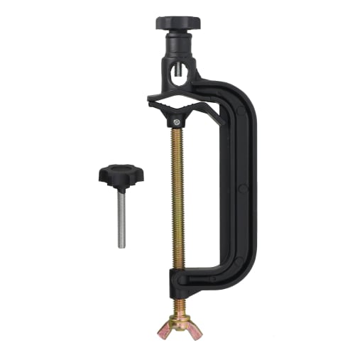 

Takagi EARTH MAN Floodlight Clamp FLP-1A Black Total length 230mm Opening width 100mm