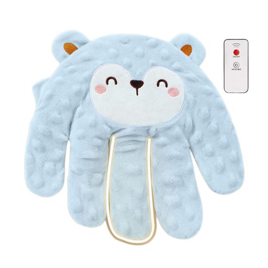 Baby Comforting Palm with with Automatic Patting Vibration & Remote Control Mesh Back Baby Mitten Cute Panda Design Automatic Patting Device