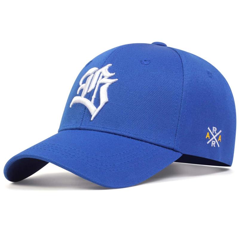 Unisex Gotische Buchstaben Geometrische Stickerei Baseballkappen Frühling und Herbst Outdoor Verstellbar Lässige Hüte Sonnenschutzmütze