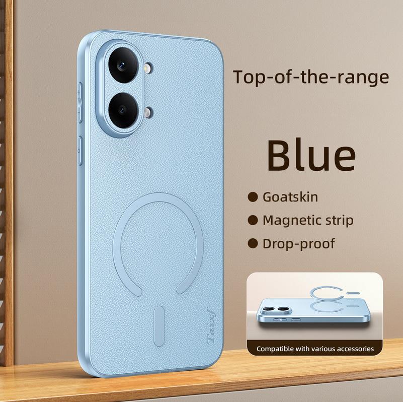 

Шкіряний чохол для телефону зі магнітним кільцем для Poco X8 Pro Max X8 pro POCO F8 Ultra F8 Pro F7 ultra Повноцінний захисний чохол Poco F7 Ultra