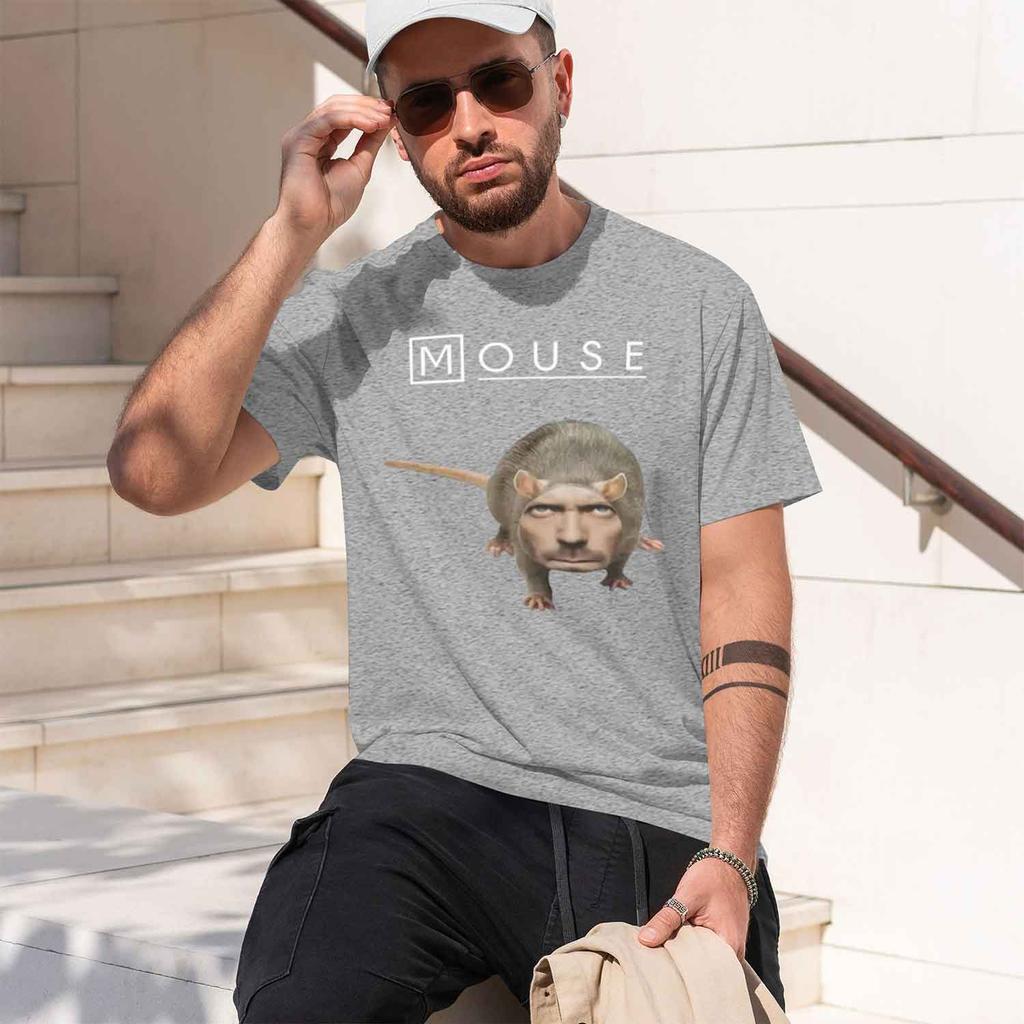Funny Animal Face Design Unisexs Tshirt Mouse Theme Casual Wear For Spring And Summer Gifts For And Family 2026 New Model Shorts
