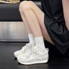 Age Reduction and Comfortable Mesh Breathable Women's Summer and Autumn New Versatile Fashion Soft-soled Sports Shoes Tide