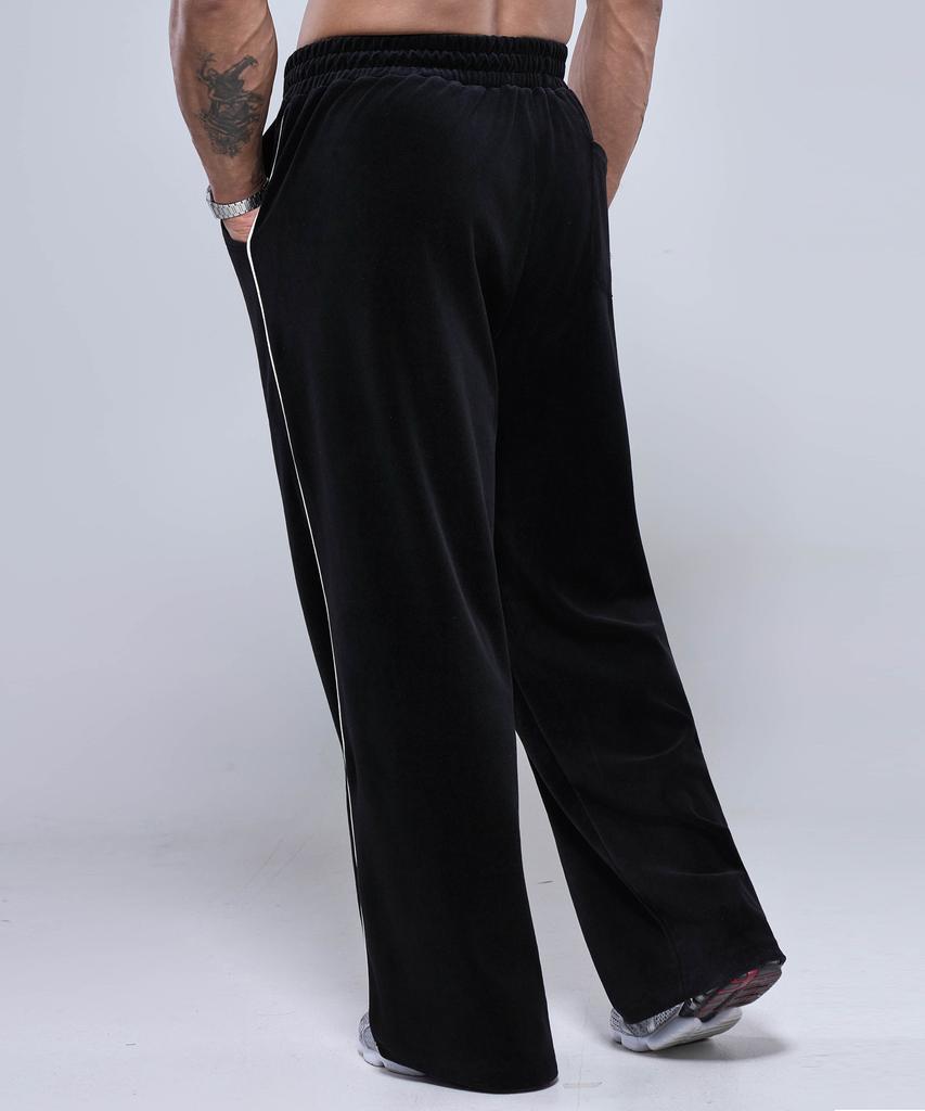 Pijikeolgameoncheu P2584 Velour Track Pants [Black]