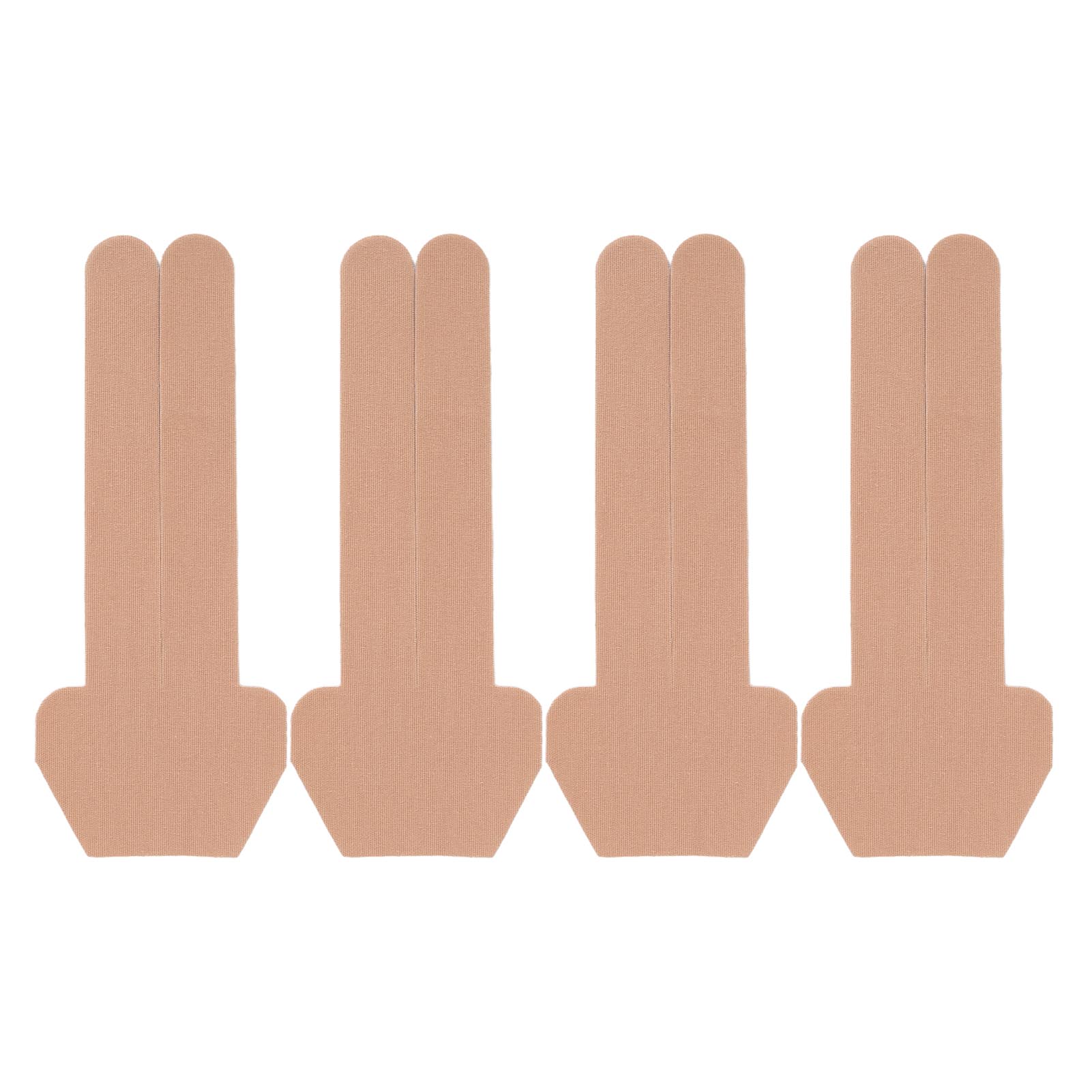 

4 шт. Кинезиологическая лента многоцелевая специальная форма дышащая высокая эластичность с сильным клеем спортивная