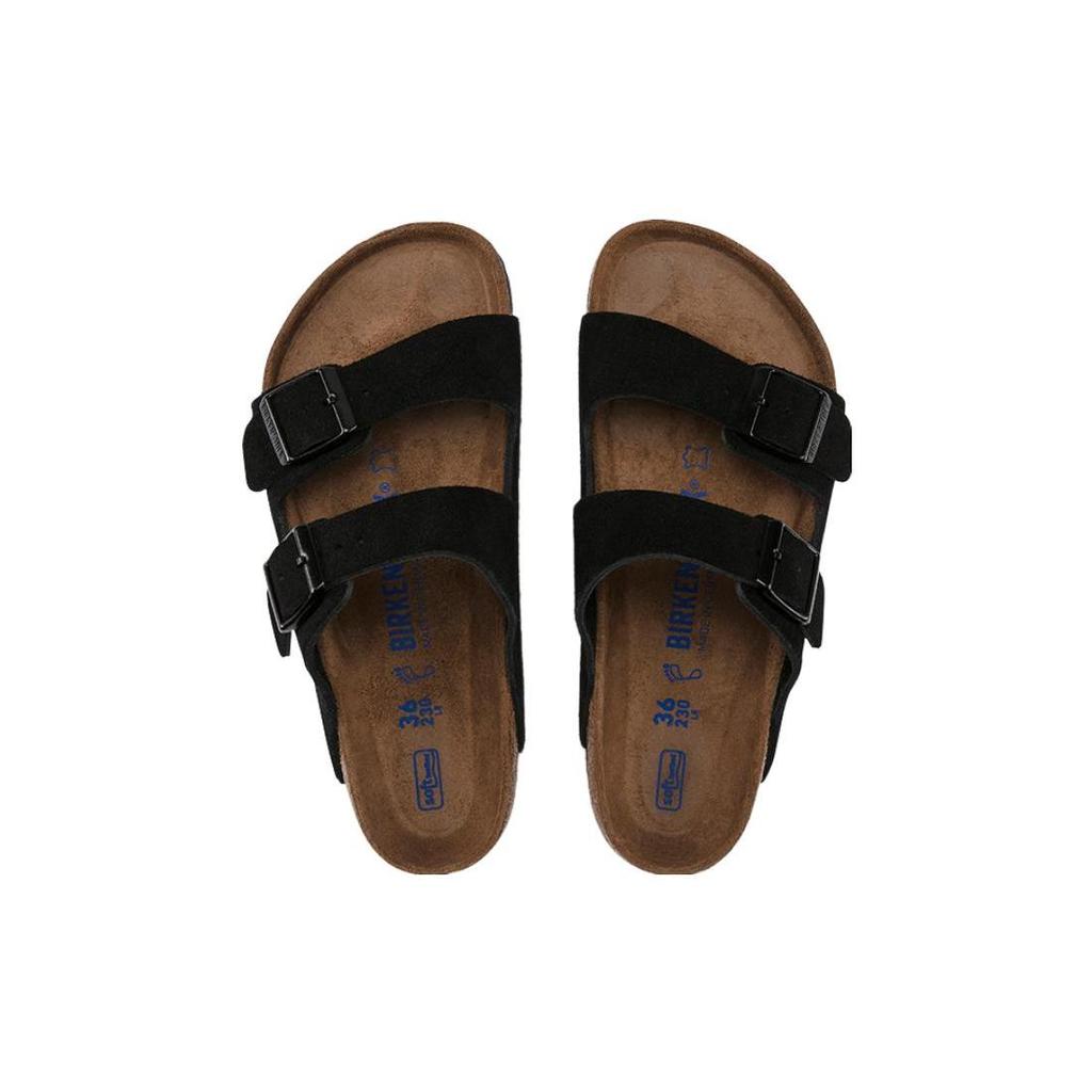 Birkenstock Arizona Soft Footbed Suede 'Black' 0951321