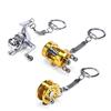 Small And Lightweight Fish Reel Keychain Pendant High Quality Aluminum Keyrings Perfect For Adventurers And Style Lovers
