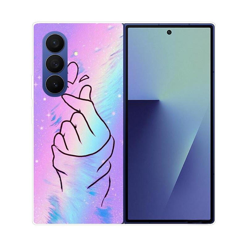 For Samsung Galaxy Z Fold 7 Fold7 Case Luxury Folding Shockproof Protection Funda for Samsung Galaxy Z Fold 7 PC Hard Back Cover
