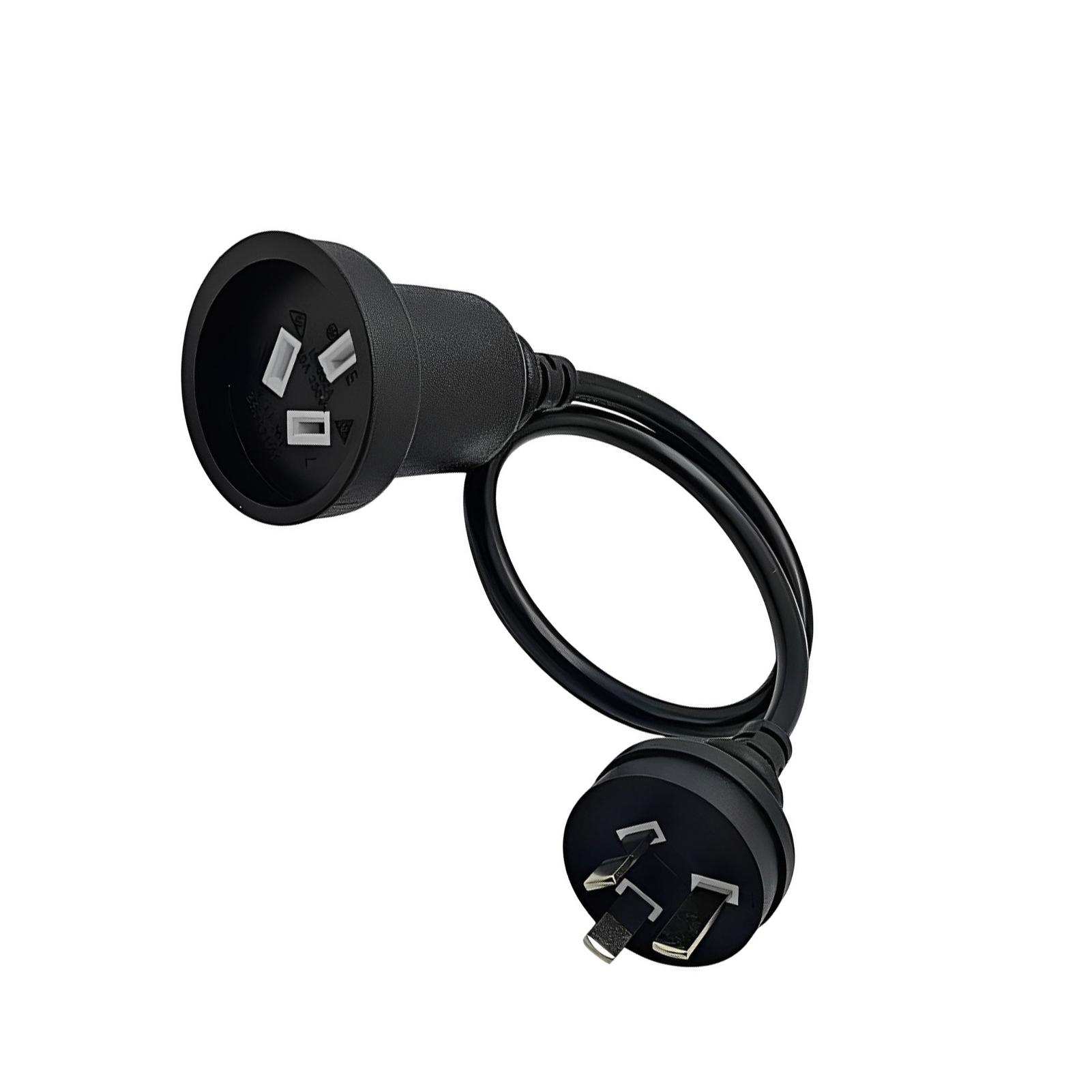 

15a к 10a зарядный адаптер адаптер 20 см портативный ev зарядное устройство аксессуар для электромобилей прочный AU вилка чёрный