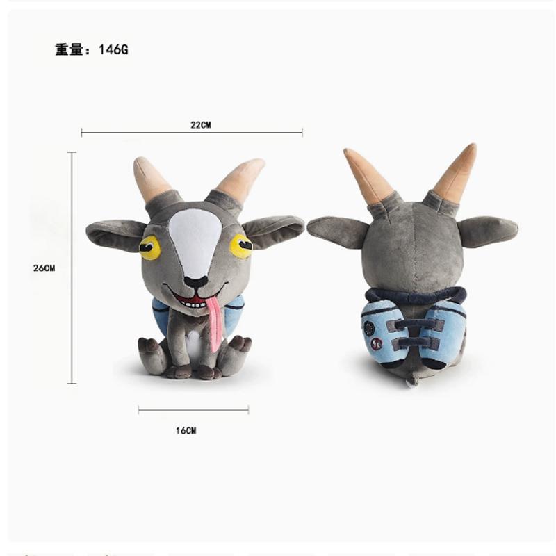 Goat Simulator Cute Stuffed Goat Soft Plush Doll Cute Cartoon Animal Toy For Kids Or Home Decor Birthday Gift