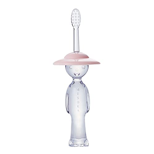[Official] MISOKA for Kids 3-Piece Toothbrush Set. Perfect for infants and toddlers. Perfect as a baby shower gift. Brush with water without toothpast
