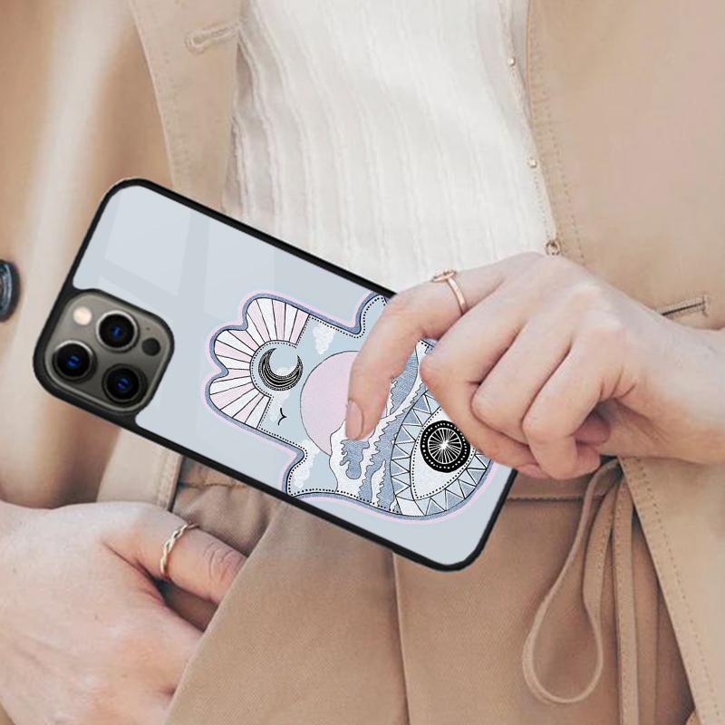 

Hamsa Hand Of Fatima Magnetic Phone Case For APPLE iPhone 17 Air 16 14 13 12 Pro Max 15 Plus Wireless Charge With MagSafe Cover iPhone 13mini