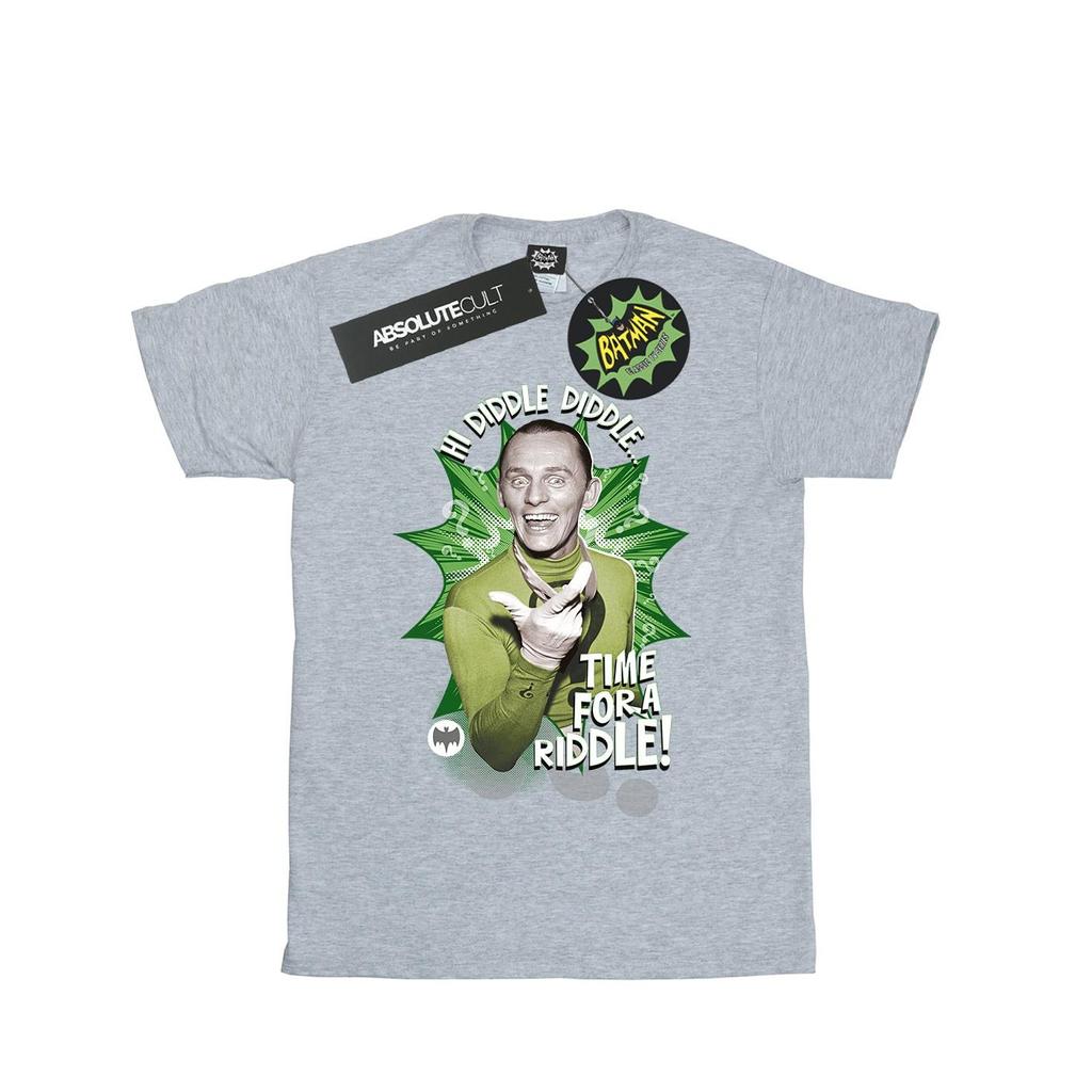 DC Comics Boys Batman TV Series The Riddler Time for a Riddle T-Shirt