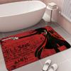 Horror Anime H-Hellsing Floor Mat Rectangle Anti-slip Home Soft Badmat Front Door Indoor Outdoor Mat Welcome Doormat