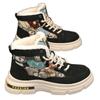 New High-top Men's Teen Boots Waterproof Thick-soled Raised Canvas Clothing Soft Insole Height Increase