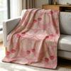 Cherry Lux Blanket Soft Cozy Throw for Sofa Bed Festive Holiday Decor Gift for Kids and Adults,Lightweight and Warm