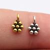 Small Flower Wildflower Charm Antique Bronze Zinc Alloy Jewelry Making Supplies Craft Supplies Style Bead Charms