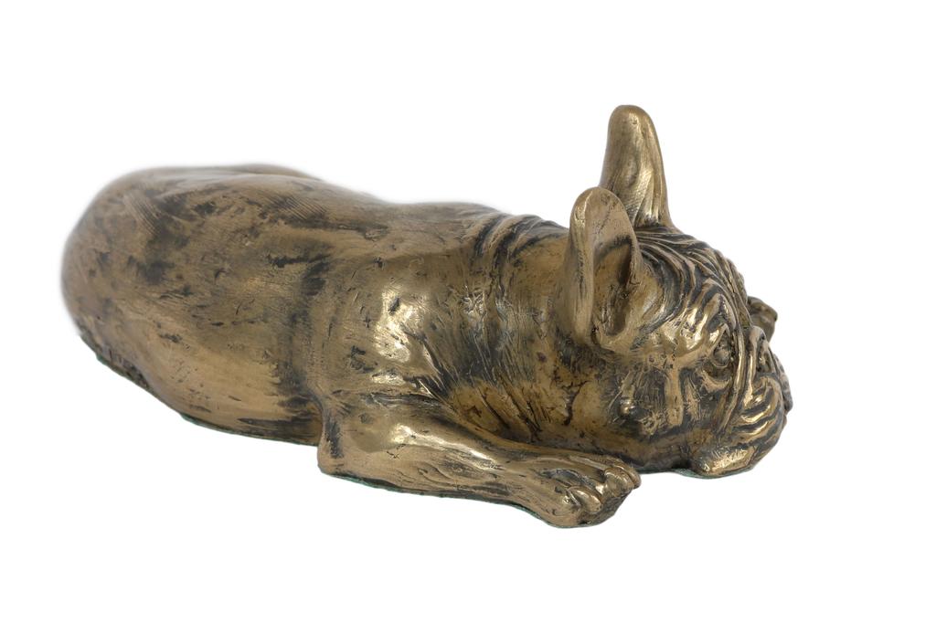 Französische Bulldogge, Frenchie V - Hundestatue, Figur fürs Büro, Trophäe für Hundeausstellung der Marke Art-Dog