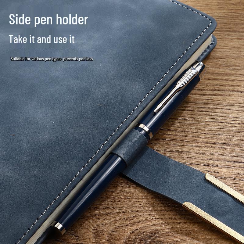 A5 Business Office Snap Button Notebook with Custom LOGO for Meetings
