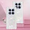 Bling Moving Liquid Floating Sparkle Glitter Case for Xiaomi 14T Redmi Note 14 13 12 11 Pro Plus 14C 13C 12C A3X Waterfall Cover
