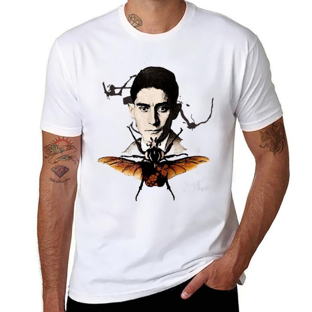 Franz Kafka Tshirt Daily Casual Short Sleeve Tee Shirt