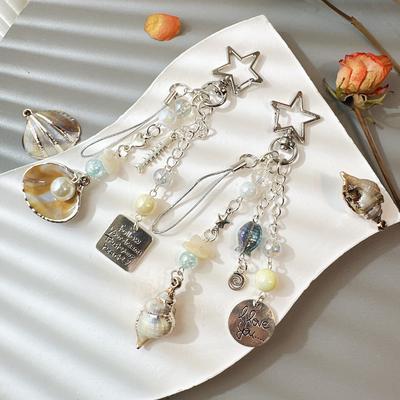 Shell Conch Pendant New Trend Bag Charm Backpack Hanging Piece Car Personality Accessories A714 Bag Charm