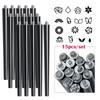 5/10/15Pcs Easy DIY Graffiti Nails Stamping Stamper  Nail Painting Tool