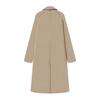 Women's European and American Style Lapel Single-Breasted Trench Coat - Workwear Inspired Fashion Jacket