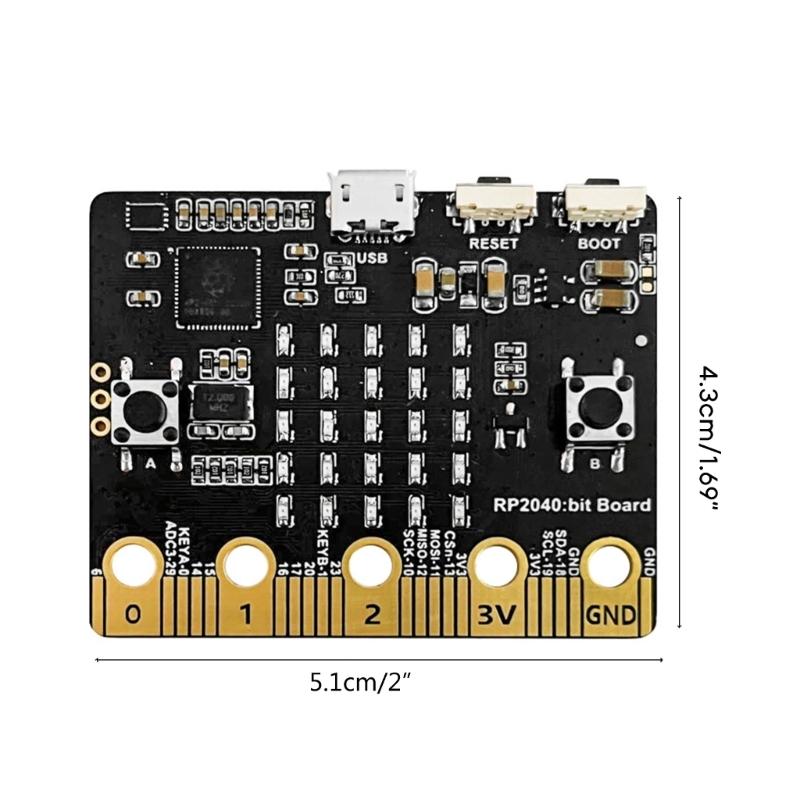 New and Original for   Development Board RP2040 Bit Board Onboard W25Q16 16M H Memory Chip