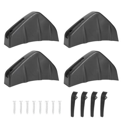 4 stuks Auto Achterbumper Diffuser Vin Spoiler Lip Universeel Auto Accessoire