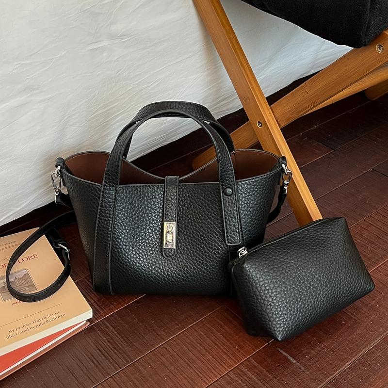 PU-Tragetasche Damen Mode Mini-Umhängetasche Lässig Tägliche Nutzung Crossbody-Handtasche mit Metallschnalle