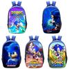 Sonic The Hedgehog 2 Children's Backpack For School Travel Colorful Artwork Unisex Design