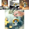 Adorable Acrylic Dolphin Car Pendant Charming Cartoon Vehicle Decor For Your Auto