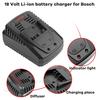 Akkuladegerät Für BOSCH 14,4V 18V Li-Ionen-Akku Schnellladung BAT609 BAT609G BAT618 BAT618G AL1860CV 1,6A 3A Strom