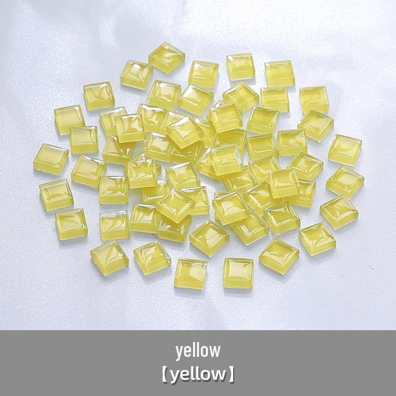 1cm Crystal Glass Colored Stones Mosaic DIY Kit for Kids