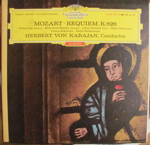 

LP Record WOLFGANG AMADEUS MOZART WILMA LIP Requiem KV 626 SLPM138767 Deutsche Grammo Germany Classical Used