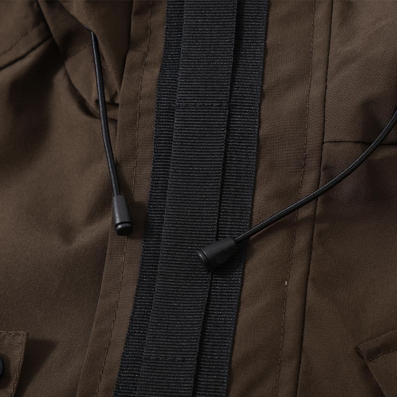 Plus Size 5XL-11XL Autumn Waterproof Trench Coat for Men Windbreaker Casual Long Sleeve Oversize Men's Jackets Hooded
