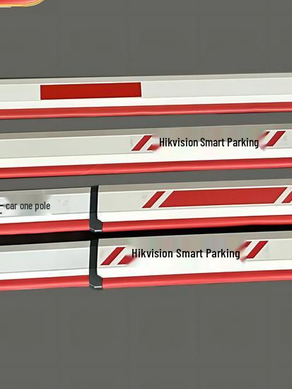 Aluminum Retractable Parking Barrier Gate Arm for Access Control