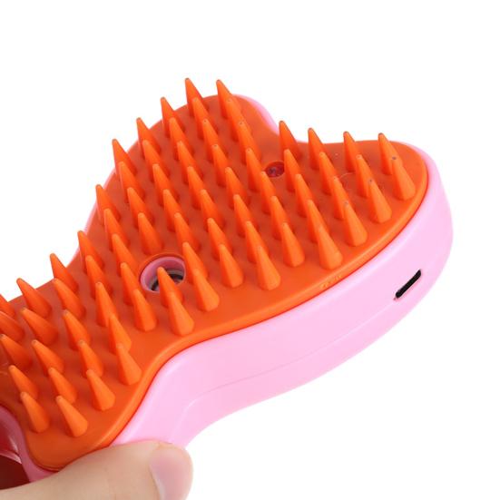 1 Set Pet Comb Rechargeable Steam Cat Grooming Brush Set Effective Dog Hair Removal Comb Pet Supplies