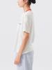 Beams Boy S/S Tee Logo Henley Neck Short Sleeve Women's OFF_WHT FREE