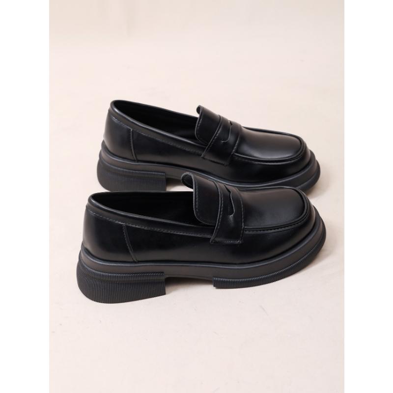 Mode 2025Neue Japanischer Stil College-Studenten Schuhe Cosplay Lolita Schuhe für Frauen/Mädchen Mode Schwarz/Kaffee Uniform Plateau-Schuhe