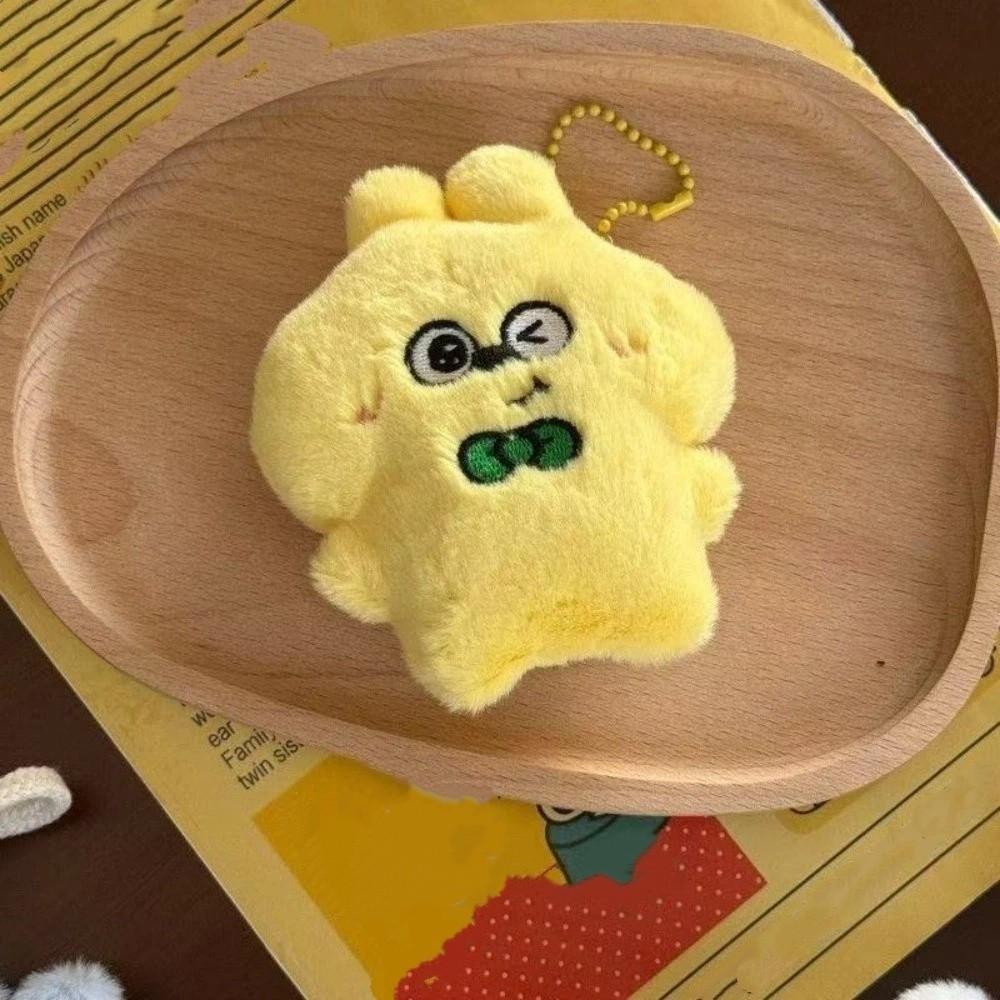 Key Ring Squeezing Keychain Friendship Rabbit Pendant Cute Plush Rabbit Keychain  Bag Decor