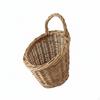 Rattan Obst- und Gemüsekorb Material Geflochten Hängend Platzsparend für Küche, Waschraum, Eingangsbereich S