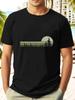 Casual Summer T-shirt - Retro Forest & Tree Design