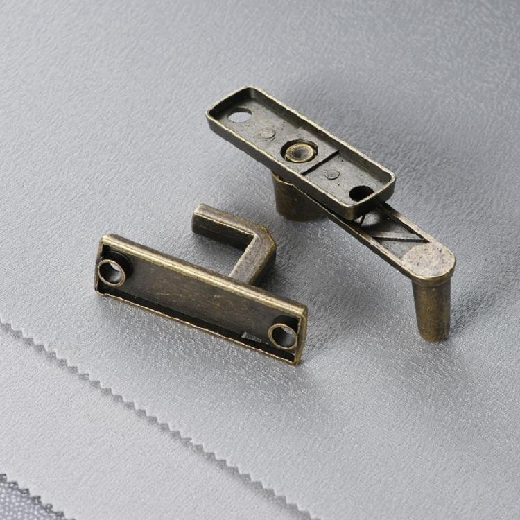 Bronze Colored Box Lock Hardware Restros Brasses Door Latches for Wooden Keepsakes And Jewelry Case