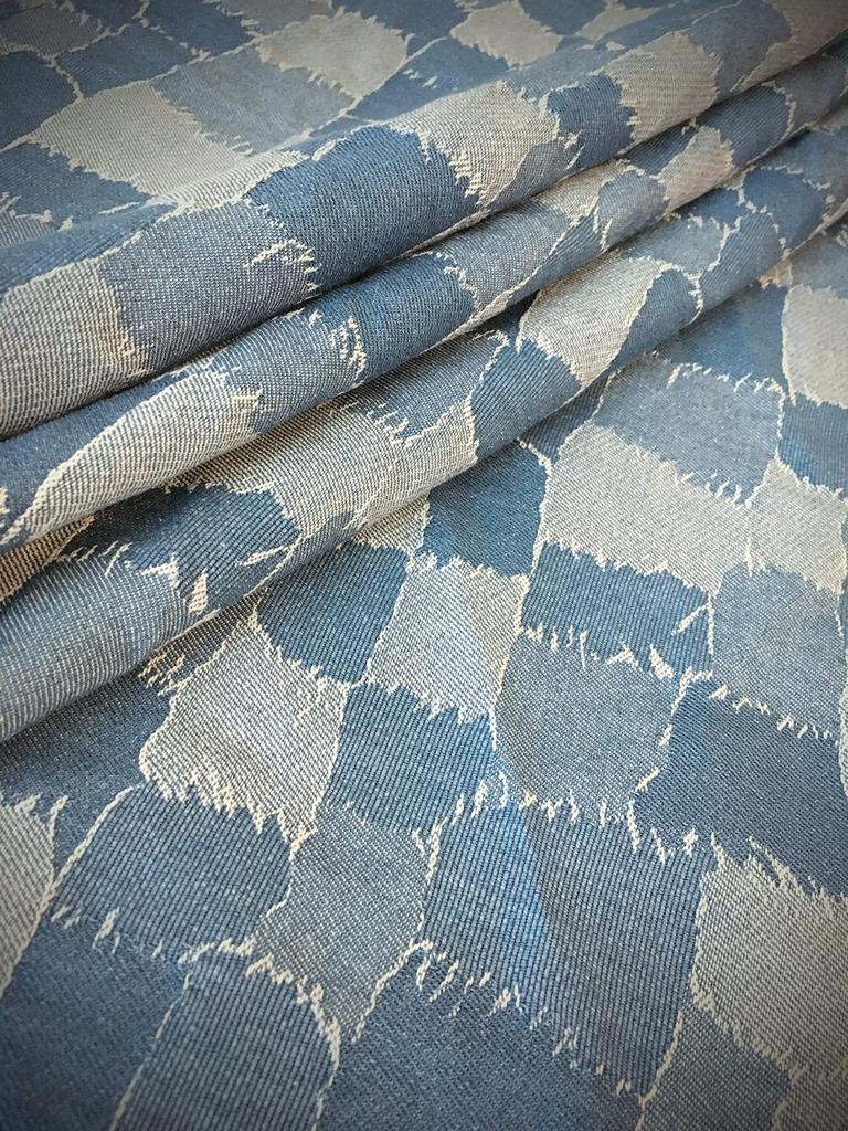 Design Denim Thin Denim Handmade Light Fabric, Fabric, Fabric, Cloth, Scraps, Cotton, Denim, Fabric, Crafts, Remake, (Patchwork Style, Gray)