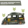 1/24 Scale Wuling Hongguang Modified Version Van Diecast Alloy Car Model for Boys  Kids Toy Vehicles Sound Light Gift Boy Girl Friend